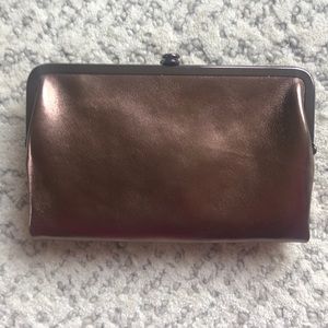 mini bronze hobo wallet